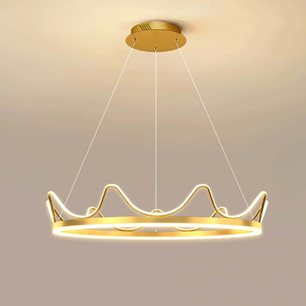 Suspension couronne LED pour chambre d'enfant et ambiance douce