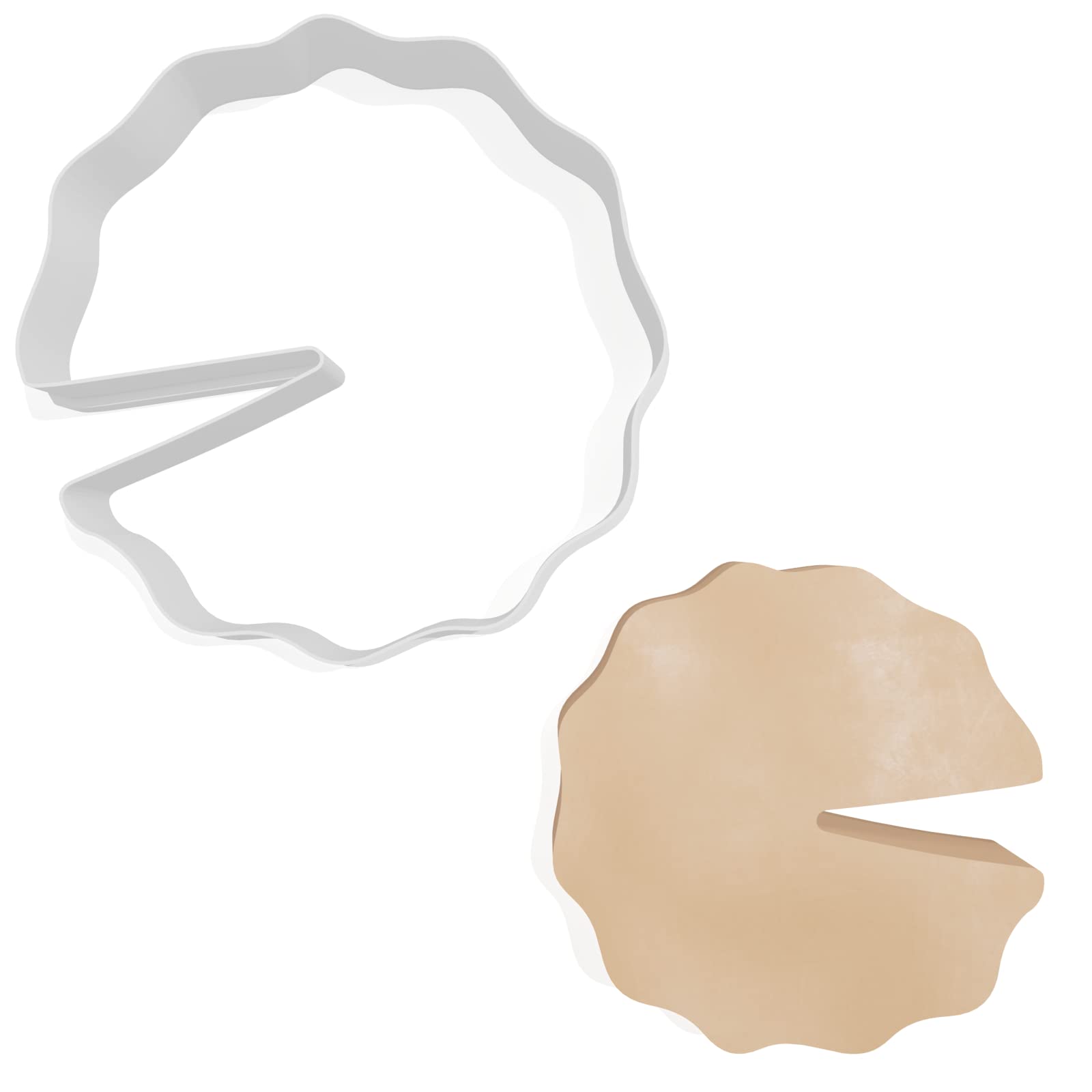 Frog Lillypad Cookie Cutter - 3 Sizes