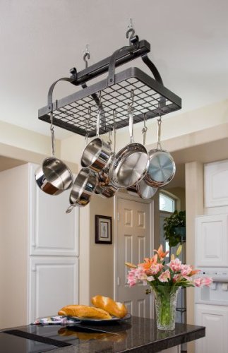 Enclume PR1NBWG HS Premier Classic Rectangle with Grid (no center bar), Hammered Steel