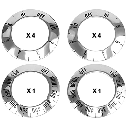 Fetechmate Universal Range Knob Kit Kn002 Rke Universal Stove Knob Compatible With Universal Electric Gas Stove -Replacement For Rk103 Ma-Xp6 Ap5641247 Tjkn002&Rk103 #TOP6