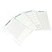 EsOffice Refill Paper, 6 Hole Loose Leaf Filler Paper, Diary/Weekly/Monthly/To Do List, Grid/Blank/Form/Line Pages, Appointments Books, A5 Size, 100 Sheets/200 Pages, 4 Pcs /Pack