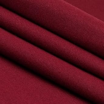 M01258-Try Thin Felt Burgundy Red 9"x8" Sample Fabric