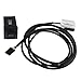 ENET Set di 300 V Aux Audio Interruttore Cavo Pulsante 12 Pin AUX Plug Cablaggio Aftermarket Ricambio Compatibile con Sagitar/Fore/Golf 6 RCD510/RCD310/RCD300/RCD210/RNS510