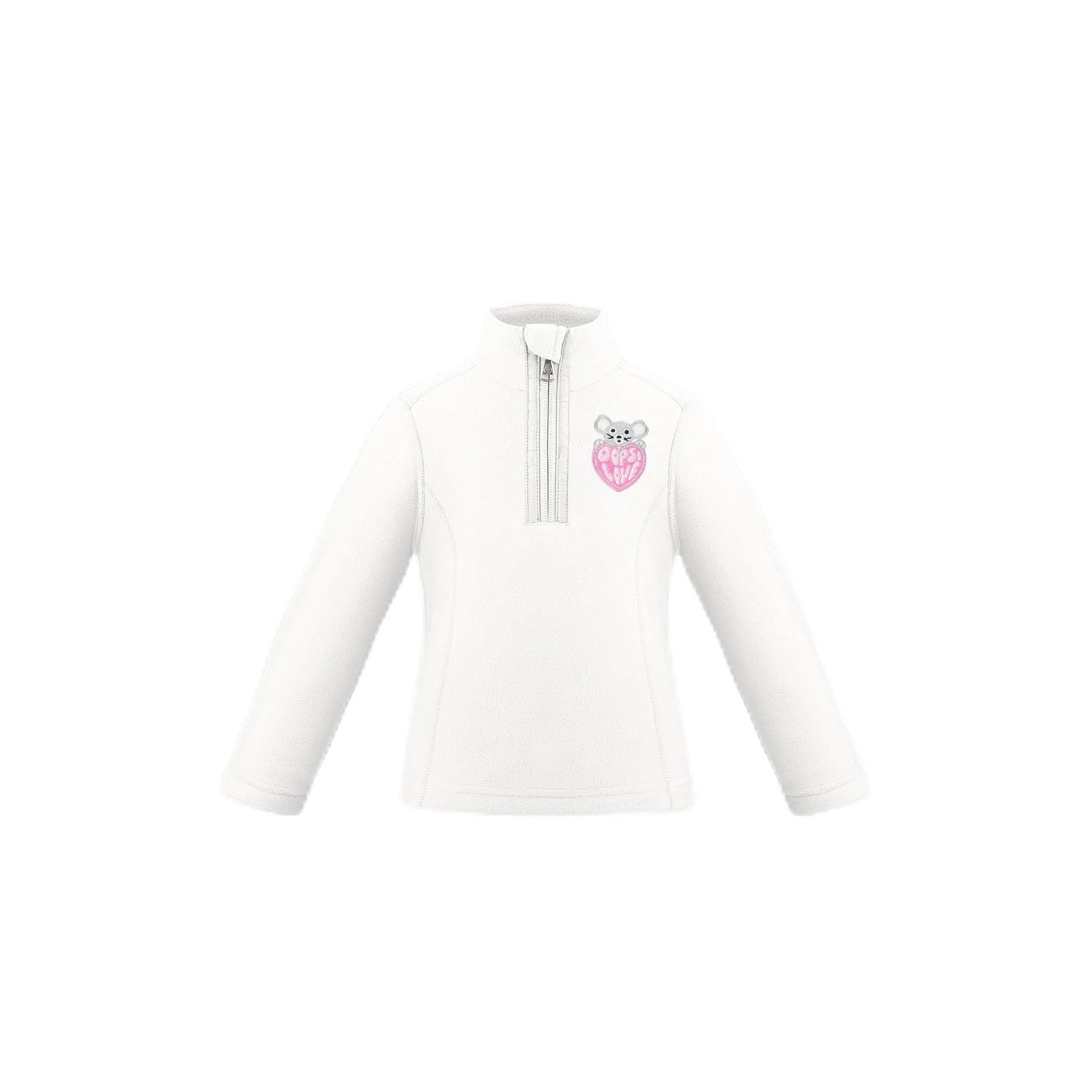 Poivre Blanc - Veste Polaire Micro Fleece Sweater 1540 White Fille - Taille 5 Ans - Blanc