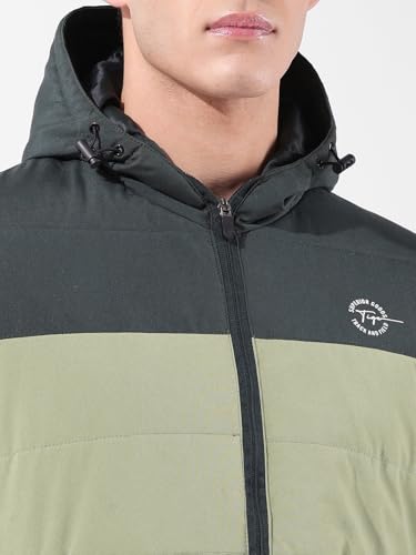 Image of The Indian Garage Co Men Slim Fit Solid Jacket
