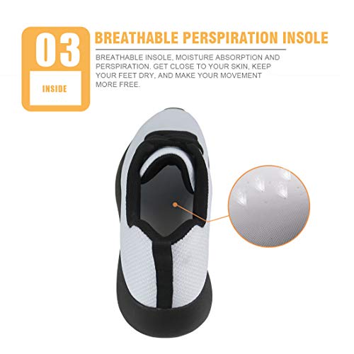 BIGCARJOB Women Fashion Sneakers Lace-up Lightweight Sport Shoes Ladies Casual Running Hiking Shoes4