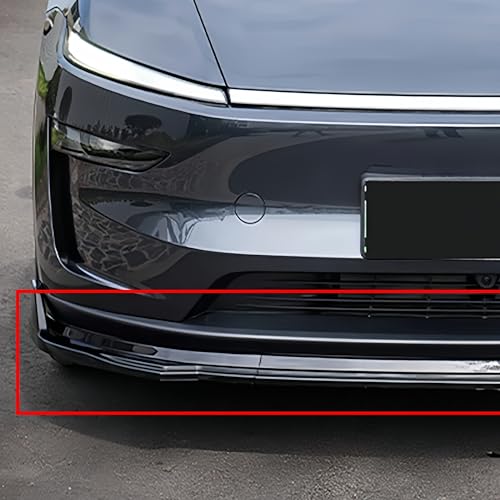 Spacers pare-chocs avant Tesla Model Y Juniper noir brillant abs - 6