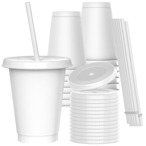 OZMOJOO 16 oz Reusable Cups 15-Set