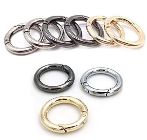 Moschettone Rotondo,30 Pezzi 28mm Moschettone