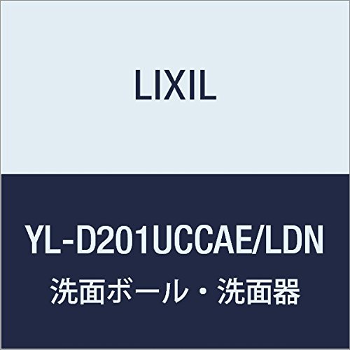 LIXIL(リクシル) INAX コーナー手洗いキャビネット(自動水栓タイプ・壁床共通給水・床排水) 扉クリエダーク 手洗い器オフホワイト YL-D201UCCAE/LDN