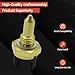 Powkos Engine Coolant Temperature Sensor 13621433076 Compatible with BMW 320i 325i 328i 330i 335i 525i 528i 530i 535i 550i M3 X3 X5 Replaces 5S1604 TS471 MEK000030L