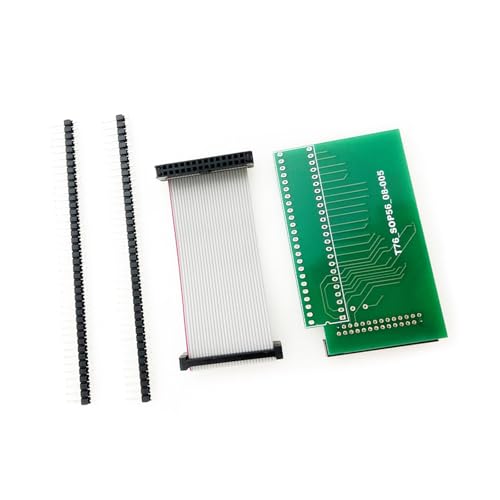 SSOP56 - Enchufe adaptador de 0,8 mm, SOP56 08-005 SSOP56, placa adaptadora, repuesto para pruebas de programación de chips T76, enchufe de fácil mantenimiento