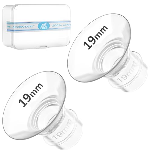 Image of Flange Insert 19mm, Compatible with S9/S12/S9Pro/S12Pro Wearable Breast Pump Parts Replace, Pump Shield/Flange Insert to Reduce 24mm Down to 19mm