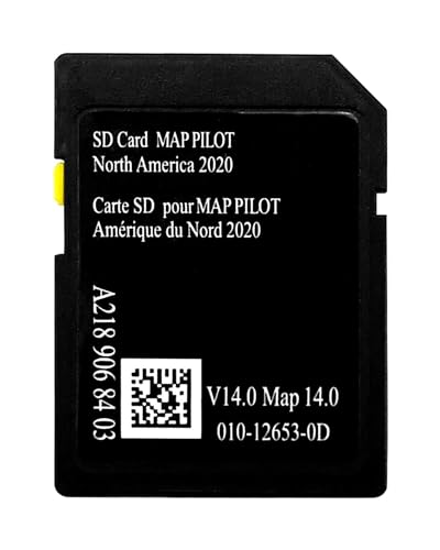 Latest Navigation SD Card Replace A2189068403, Map Update Card Fit for Mercedes B-Class B250e CLA 250 CLA 250 4MATIC AMG CLA45 2014-2019 Fit for CLS 400 CLS 400 4MATIC CLS 550 CLS 550 4MATIC 2014-2018