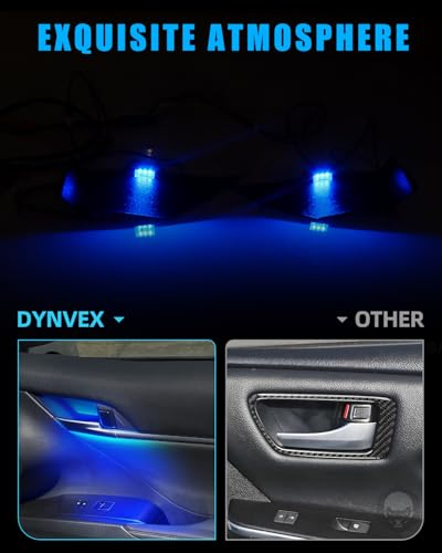 Luz LED azul para interior manija puerta Camry 2018-2024 miniatura 2