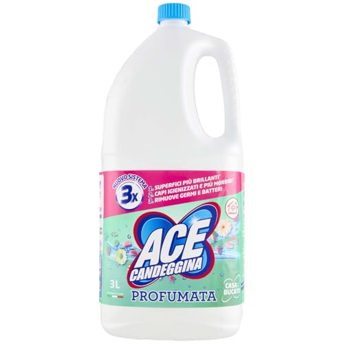 Ace - Lejía perfumada 3 l, 3000 ml