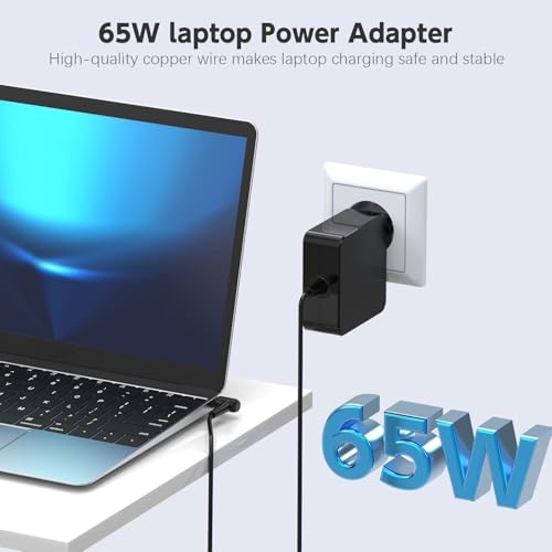 Image of WeFly 65W 19V 3.42A 4.0mm x 1.35mm Laptop Adapter Charger for Asus Zenbook UX303U UX305 UX305F UX410U Vivobook 14 S14 S15 17 Flip X540L X556U TP300L E410M E203M AD890026 Laptop Adapter