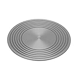 CALIDAKA Heat Diffuser - 9/11inch Aluminum Induction Diffuser, Flame Guard Simmer Ring, Non-Stick Hob Ring for Gas Stove, Glass Cooktop, Coffee, Milk