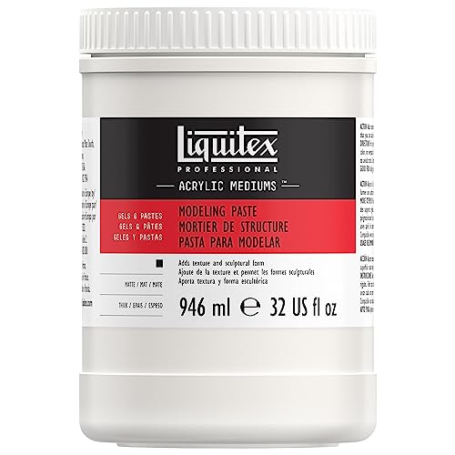 Liquitex-Professional-Modeling-Paste-946ml-32-oz Liquitex Professional Modeling Paste, 946ml (32-oz) - Image 1
