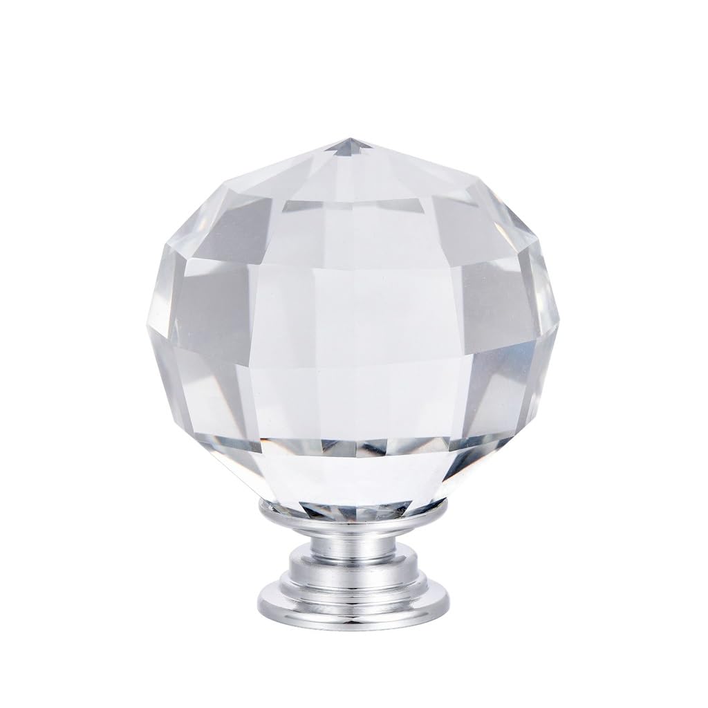 Poignée en cristal pour porte d'armoire pour réparer un bouton cassé de tiroir