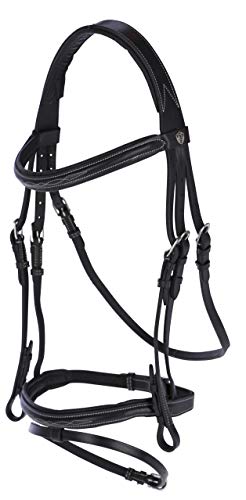 Marengos Trensenzaum-Set Reflex 3-teilig - Reflektierende Bezüge Für Mehr Sicherheit Im Dunkeln