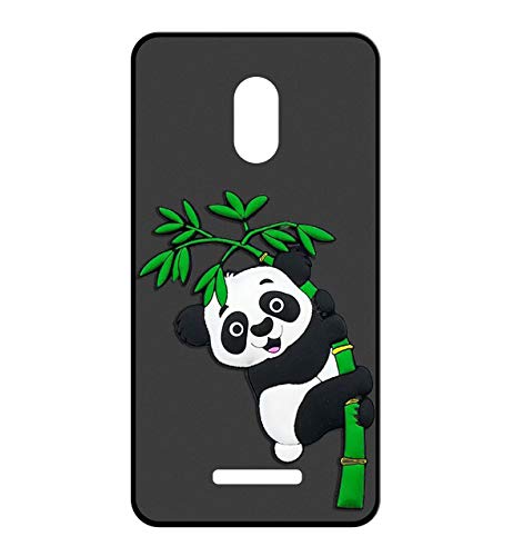 Sunrive Funda para ZTE Blade A310/A462, Silicona Mate Funda Slim Fit Gel 3D Carcasa Case Bumper de Impactos y Anti-Arañazos Espalda Cover(W2 Panda 2) + 1 x Lápiz óptico