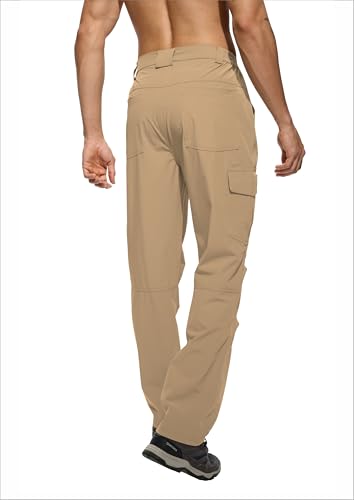 Men's Lightweight Hiking Cargo Pants Waterproof Quick Dry Travel Climbing Camping Fishing Mens Work Pants Outdoor3