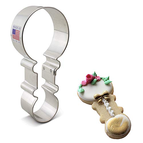 Ann Clark Cookie Cutters Baby Rattle Cookie Cutter 45
