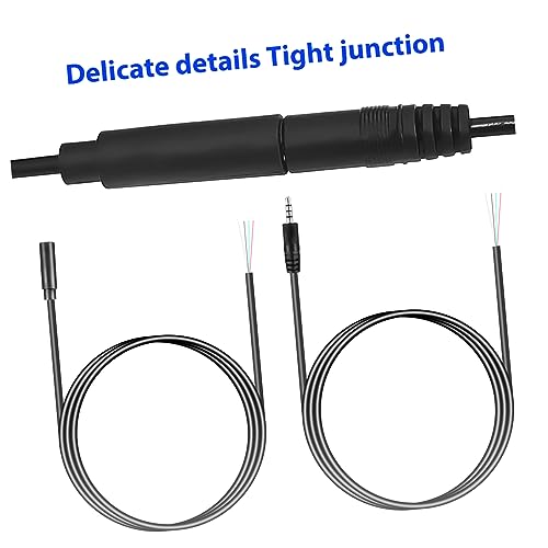 8 cables de audio jack de repuesto estéreo para auto miniatura 3