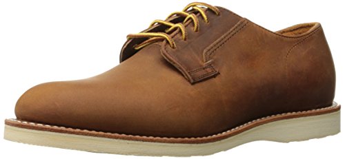 Red Wing Heritage Men's Postman Oxford Work Shoe, Copper Rough & Tough, 8