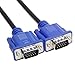 VGA to VGA Video Cable 1.5m / 5ft for Computer PC Laptop to Monitor Screen Projector with VGA Plug Port
