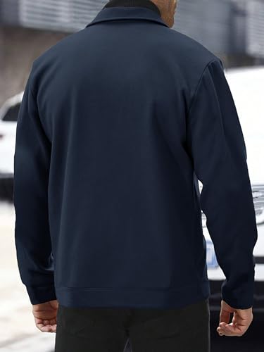 Image of Noble Monk Men's Regular Fit Solid Sweatshirt | Cargo Pocket | Full Sleeve |Stylish Sweatshirt for Men