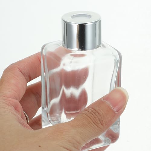 Difusoras de perfume para mesa de tocador KOCKSHION juego de 4 frascos plata 4