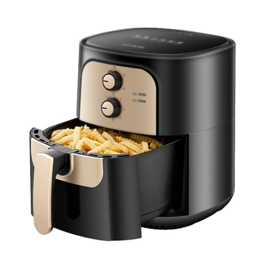NTALJC Accesorios de Cocina Accesorios de Cocina al Horno eléctrico aerodins aerodinámicos freidora eléctrica sin Aceite (Argento)