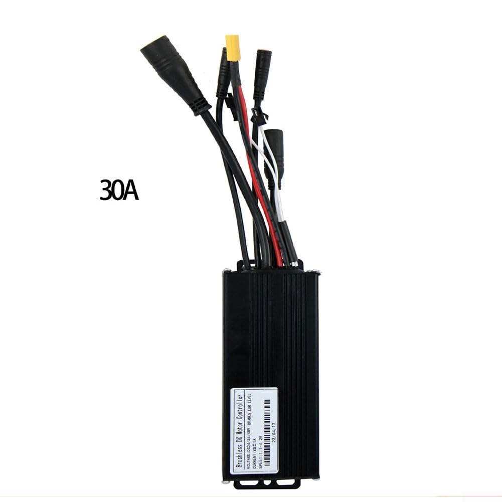 DAZZLEEX Set controller scooter elettrico con display S900 24-48V 30A Controller Kit con display S900, acceleratore, 8 PAS per motore Ebike 750W- 1000W