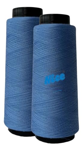 Kit 2 Linhas Reta - 2 Mil Jardas - Costura Em Maquina Reta(Jeans)