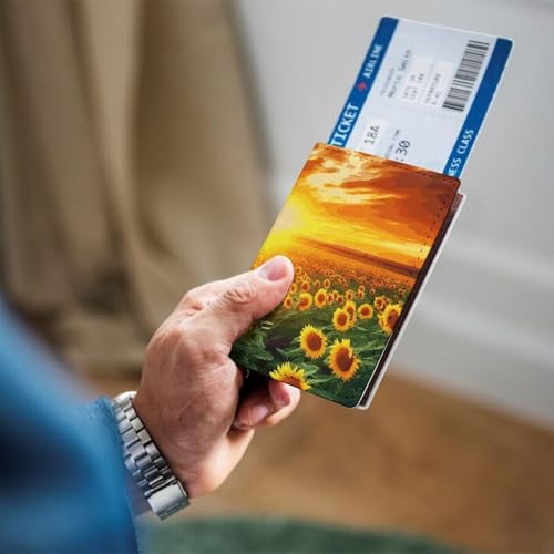 Housse de passeport en cuir imperméable pour éviter les papiers abîmés