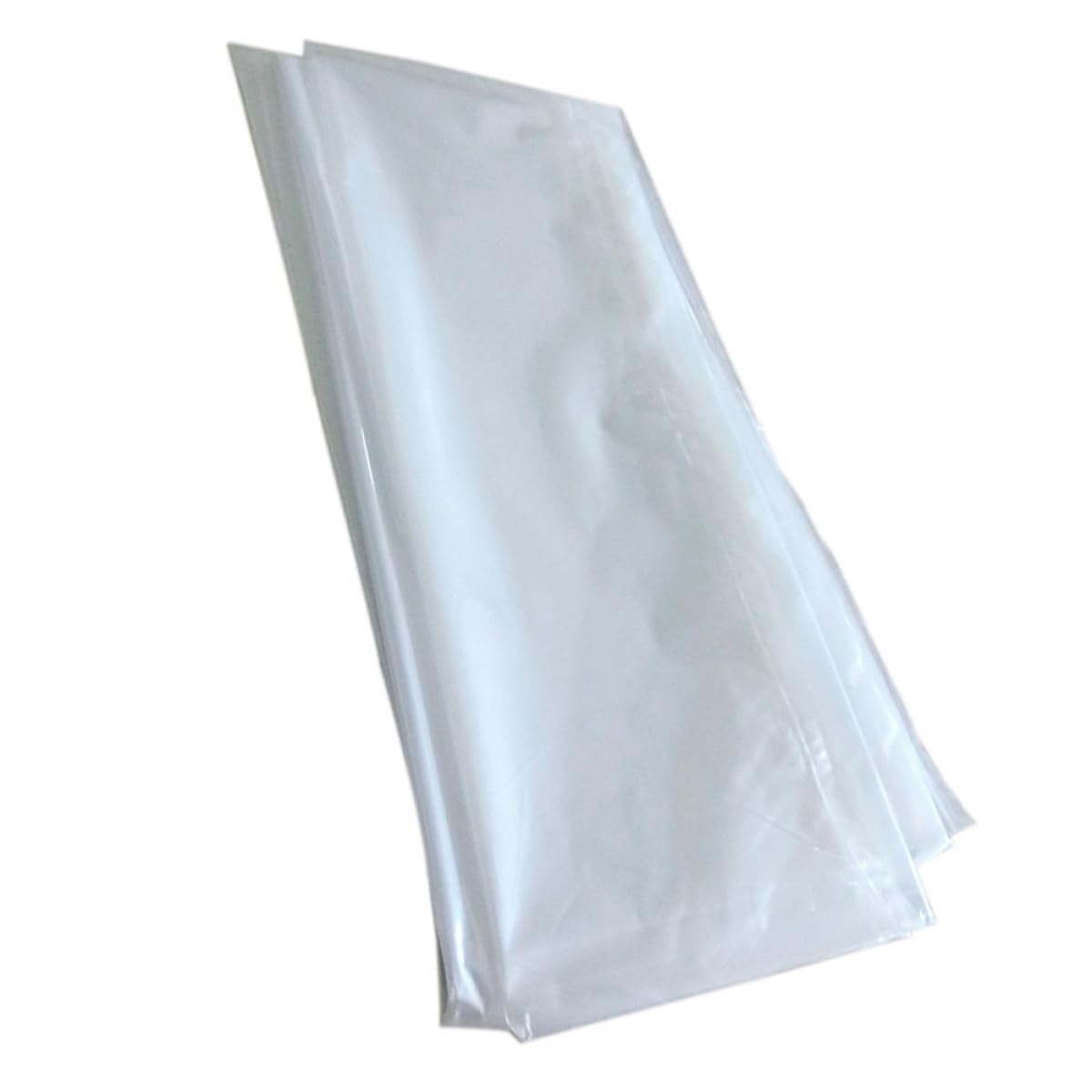 Housse de Matelas Autocollante en Polyéthylène PE Double Épaisseur 16 Microns Transparente 220X250 CM Protection Anti-Humidité et Poussière Fournitures de Déménagement et