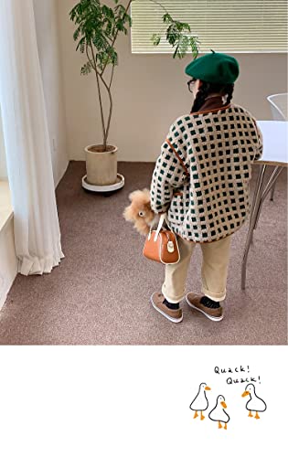 Girls and children's cotton warm thickened wool sweater winter baby fashion coat3