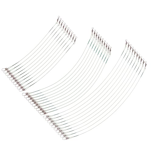 POPETPOP 60pcs Spiners y Enganches de Acero para Pesca miniatura 1