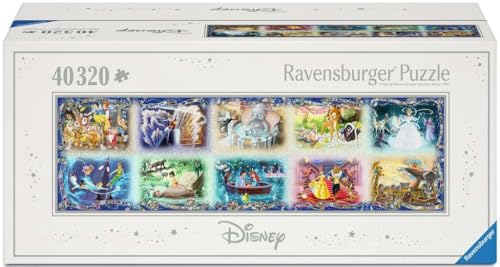 Ravensburger - Puzzle: Momentos Inolvidables de Disney, 40000 Piezas, Puzzles para Adultos, Rompecabezas, Regalos Adultos y Niños, 680x192cm
