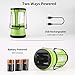 LE LED Camping Lantern Rechargeable, 600LM, Detachable Flashlight, Camping Essentials, Perfect Lantern Flashlight for Hurricane Emergency, Hiking, Fishing and More, USB Cable and Car Charger Included