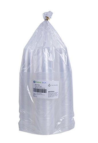 TashiBox 7 oz clear plastic cups - Disposable cold drink party cups (200 count) - Thumbnail 5