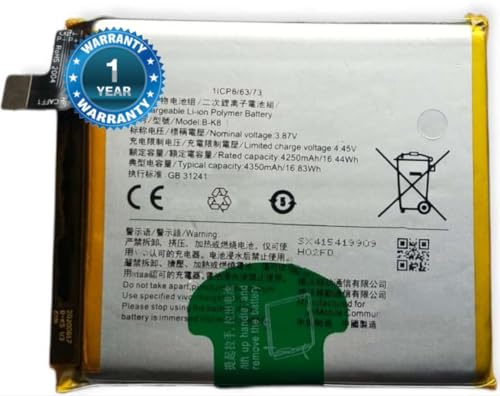 Image of Original B-K8 Battery for Vivo B-K8 Battery with 1 Year Warranty** (B-K8)