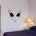 fancjj Adesivo murale Extraterrestre Adesivo murale Alieno umanoide Alieno per Principianti Adesivo murale per Camera da Letto Rimovibile