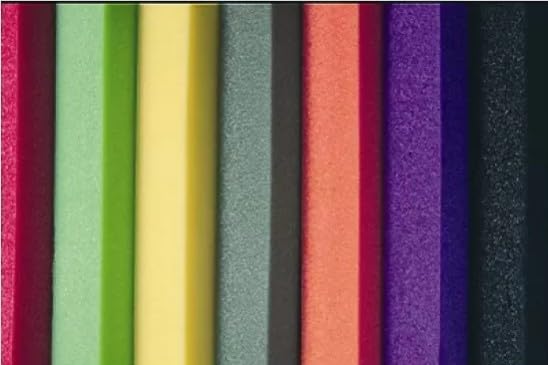 Veniard Fly Tying Foam, Micro-cellular Plastazote, choice of colour, booby eyes material (Hot Pink)