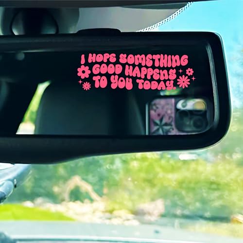 Image of Set 3Pcs Something Good Happens to You Today Mirror Decal