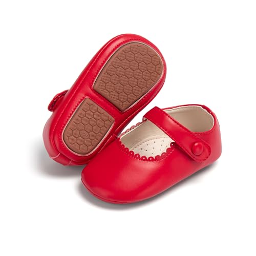 Image of PHIRAMIN Toddler Girl Mary Jane Dress Shoes-Little Girl School Uniform Shoes for Wedding Party