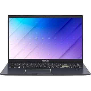 ASUS Vivobook Go 15 L510 Ordinateur portable fin et léger, Écran HD de 15,6 pouces, Processeur Intel® Celeron N4500, 4 Go de RAM, 128 Go eMMC, Windows 11 Home en mode S, 1 an Microsoft 365, Noir