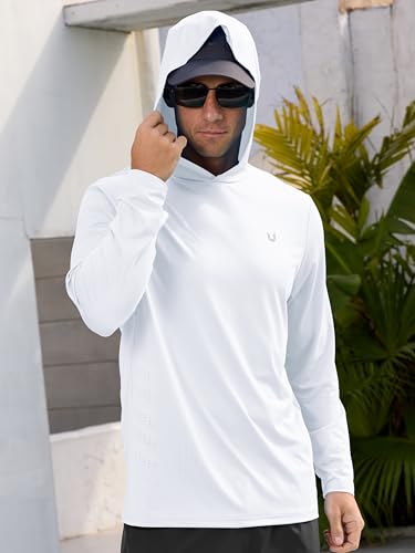 NORTHYARD Men's UPF 50+ Long Sleeve Hoodie Shirts Sun Protection Fishing Swim Beach Lightweight Quick Dry UV SPF Rash Guard3